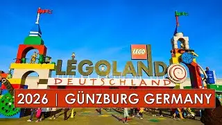 LEGOLAND Deutschland 2024 | Günzburg 🇩🇪 | Walking Tour | Best attractions Lego City Miniland 