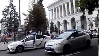 Киевская полиция против добровольцев
