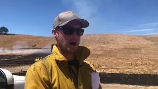 What is a prescribed burn?