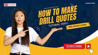 Make DRILL QUOTE Videos in Just 10 Minutes!