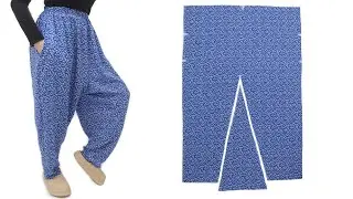 Very Easy Shalwar Cutting and Sewing with side pockets✅