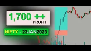 NIFTY 23 JAN 2023 | INTRADAY LIVE TRADING