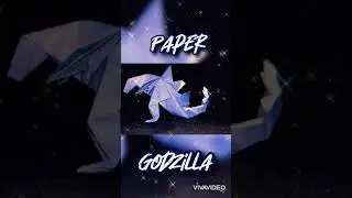 Origami Godzilla #Shorts