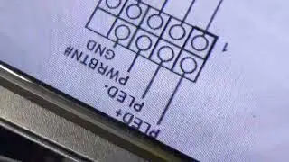 Connecting buttons and LEDs of an ATX PC tower to the motherboard (Power Switch, HDD LED, etc.)