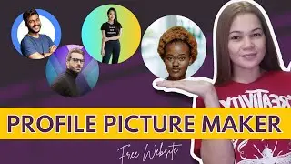 PROFILE PICTURE MAKER ONLINE | FREE PFP MAKER |  AVITHERESE TUTORIAL
