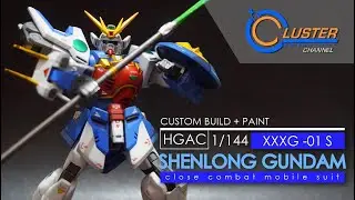 HGAC 1/144 Shenlong Gundam - Custom Build & Paint