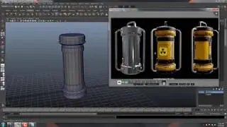 Sci-Fi Power Cell | Modeling | Unwrapping | Baking Part - 2