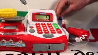 Обзор детской кассы (кассовый аппарат)
