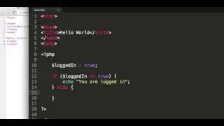Learn PHP basics