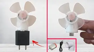 How To Make USB Fan | USB Fan Kaise Banaye | USB Fan