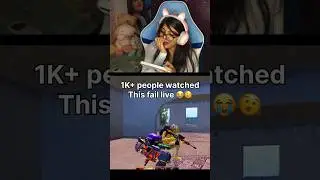 1K+ people watched this clutch fail live 🥵 #bgmishorts #1v4shorts #pubgmobile