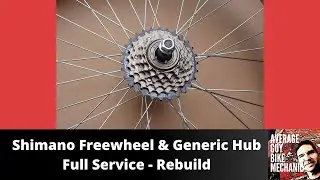 Shimano Freewheel + Generic Hub Full Service - Rebuild