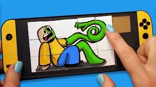 РАДУЖНЫЕ ДРУЗЬЯ 💚💙RAINBOW FRIENDS Roblox | ЛЕГКИЕ Поделки из бумаги 💜😛 Рисование для ВСЕХ