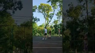 Крым, Севастополь, Кача, волейбол на свежем воздухе.