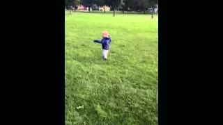 Off to play with the big kids at the park