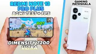 Redmi Note 13 Pro Plus PUBG Test with FPS! 🔥 Overheat & Battery Drain 🤐