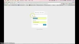 Login to Your New Website