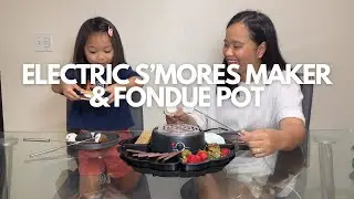 2 in 1 Electric S’mores Maker & Fondue Pot
