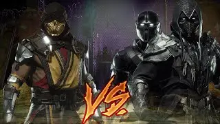 Mortal Kombat 11 Skorpion VS noob saibot  (very difficult)