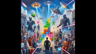 Play Tetris in Excel  - build your own game! A VBA demo!!