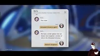 Herta tells Sora/Hoshi about the new Simulated Universe update - Honkai: Star Rail