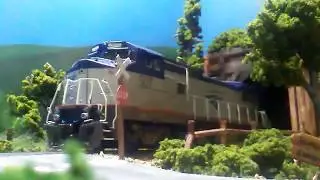 Amtrak Dash 8 #507 Returning from repairs
