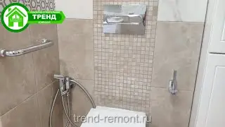 Видеоотчет ванная комната Комарова6
