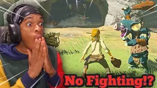 CAN YOU PLAY BREATH OF THE WILD WITHOUT FIGHTING?!?