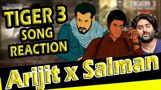 Tiger 3 song Reaction - Salman Aur Arijit Singh - leke prabhu ka naam