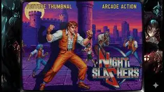 Night Slashers (1993/ Data East) beat 'em up