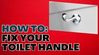 How To Replace Your Toilet Handle (Flusher)
