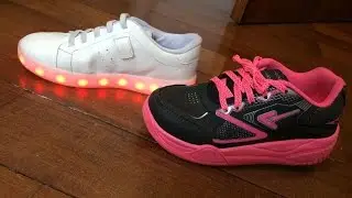 Tênis de Rodinha vs Tênis de Led