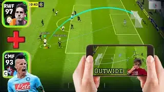 POTW Zaniolo and Potw Hamsik in Outwide formation  #efootball2023