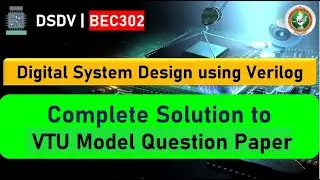 DSDV Complete Model Paper 1 Solutions | BEC302