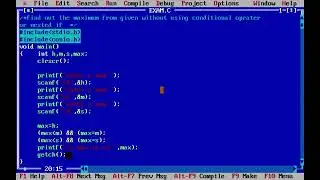 FIND OUT THE MAXIMUM WITHOUT USING CONDITIONAL OPRATER OR NESTED IF