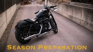 Season preparation forward controls mounted - Harley Davidson Sportster Iron 883