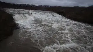 Brúarárfoss í leysingum