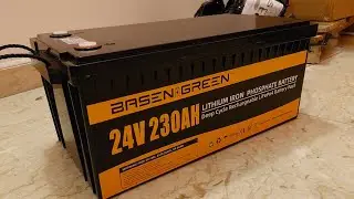 batteria lifepo4 24v 230 ah al mio fotovoltaico fai da te