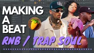 How to make a FULL RNB BEAT from START TO FINISH in FL STUDIO