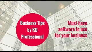 Must-have software to use for your business // KD Professional Accounting Calgary Business Tips