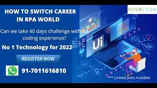 How to transform career in RPA World for 2022