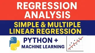 Regression Analysis in Machine Learning | Simple & Multiple Linear Regression with Python 📈