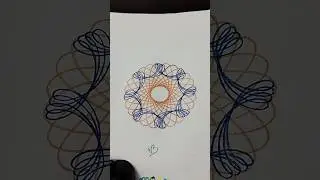 The design Spiro original #spirograph #asmr #art
