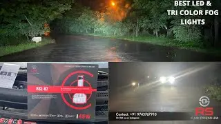 BRIGHTEST GERMAN TECHNOLOGY  6000K LED  & TRI COLOR FOG LIGHTS  IN  MARUTI BREZZA | RSCARPREMIUM