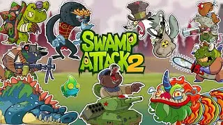 Swamp Attack 2 All BOSS 