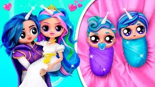 ¡La Princesa Celestia de My Little Pony Tiene Bebés! 31 Manualidades para LOL OMG