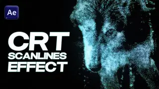 How to Make a CRT Scanlines Effect in After Effects