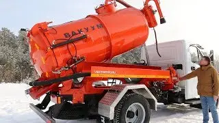 Вакуумная машина илосос МВС-3,5 ГАЗ NEXT: в чем плюсы?