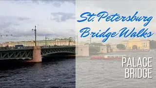 Palace Bridge | Дворцовый мост | ST PETERSBURG BRIDGE WALKS