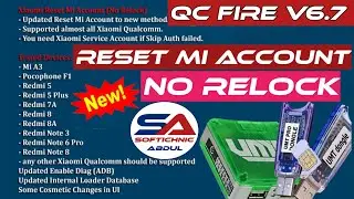 umt qcfire 6.7 update | mi account relock fix | mi autirelock solution by softichnic 